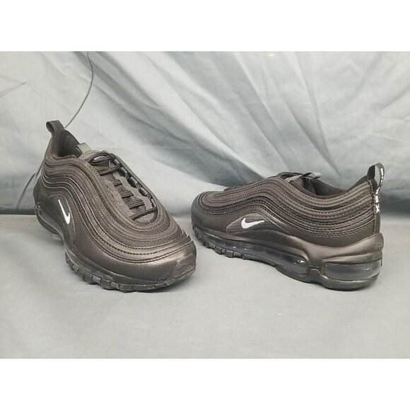 Nike Boys Air Max 97 (GS) Sneakers Mesh Triple Black Size 5 DISPLAY MODEL! - Picture 1 of 12